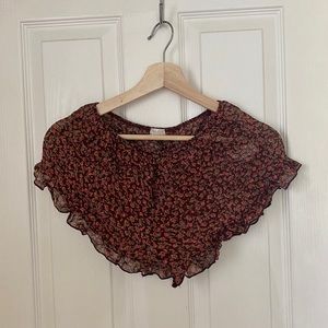 Brandy Melville John Galt Ruffle Shorts